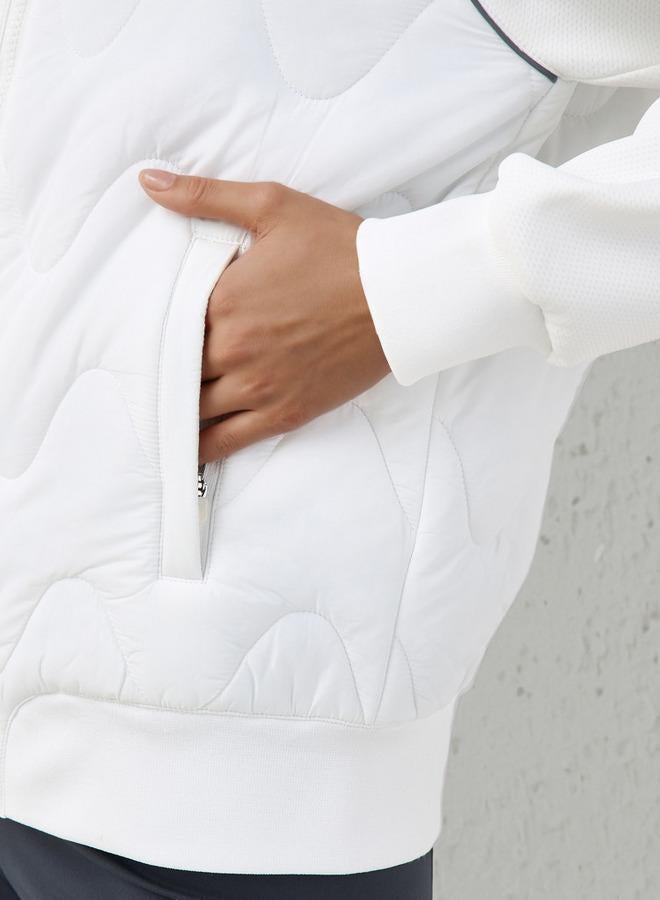 Splash Active Women Hybrid Hooded Puffer Jacket - Image 4